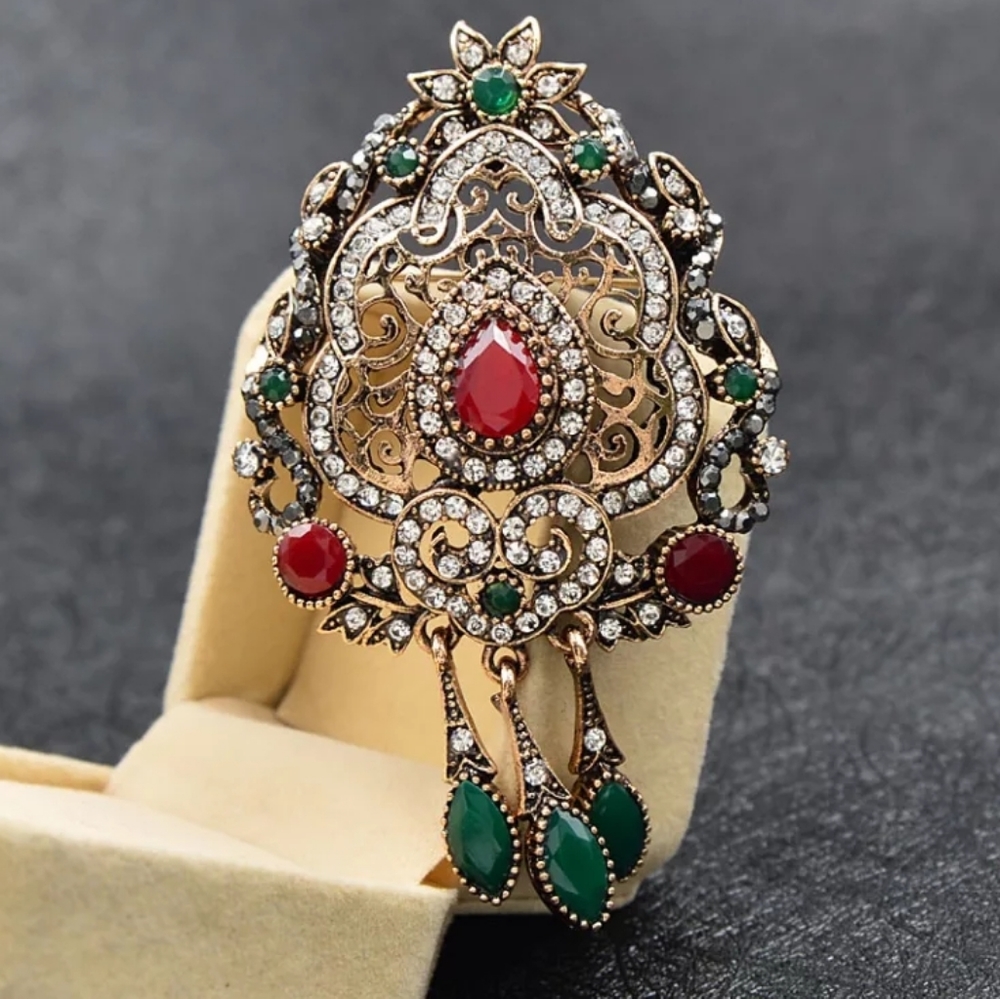 Turkish vintage design Brooch pin